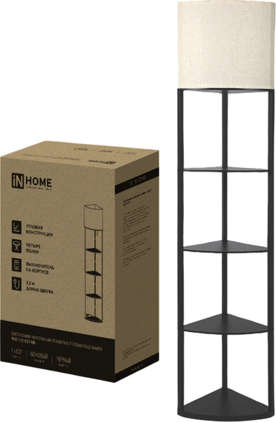 Изображение товара Торшер INhome ТНО 11С-Е27-NB / 4690612064512