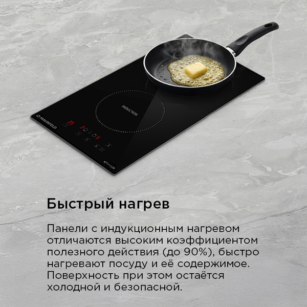 Изображение товара Индукционная варочная панель Maunfeld AVI3021BK