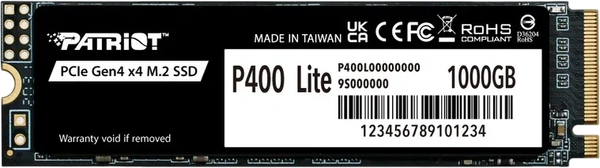 Изображение товара SSD диск Patriot P400 Lite 1TB (P400LP1KGM28H)
