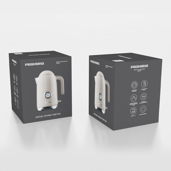 Изображение товара Электрочайник Redmond KM247 (бежевый)