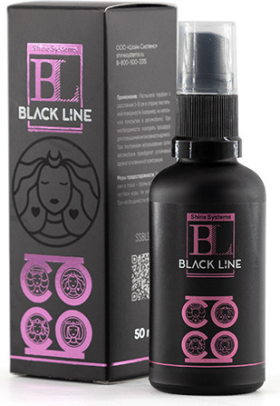Изображение товара Освежитель автомобильный Shine Systems Black Line CoCo / SSBL979 (50мл)