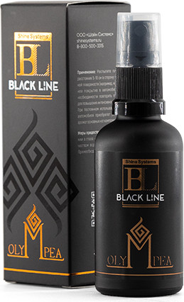 Изображение товара Освежитель автомобильный Shine Systems Black Line Olympea / SSBL980 (50мл)