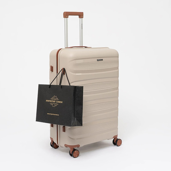 Изображение товара Чемодан на колесах Valigetti 344-8037/3-23GBW (серый)