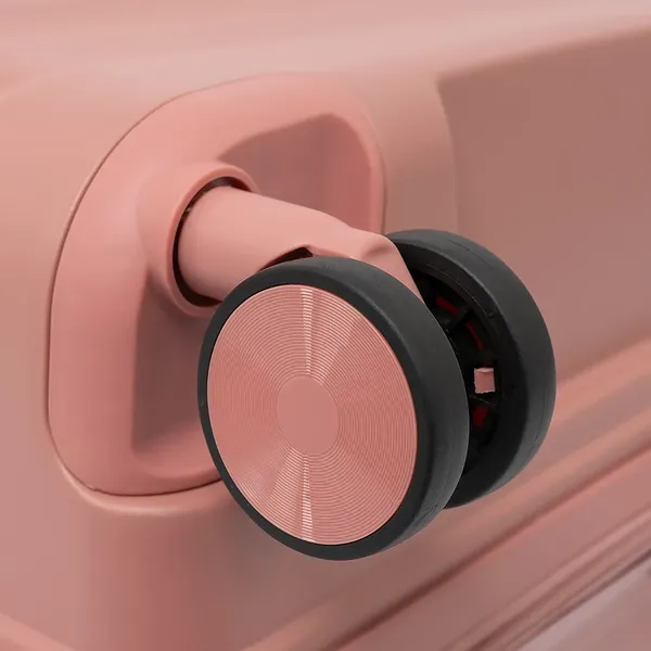 Изображение товара Чемодан на колесах Valigetti 344-8037/3-19PNK (розовый)