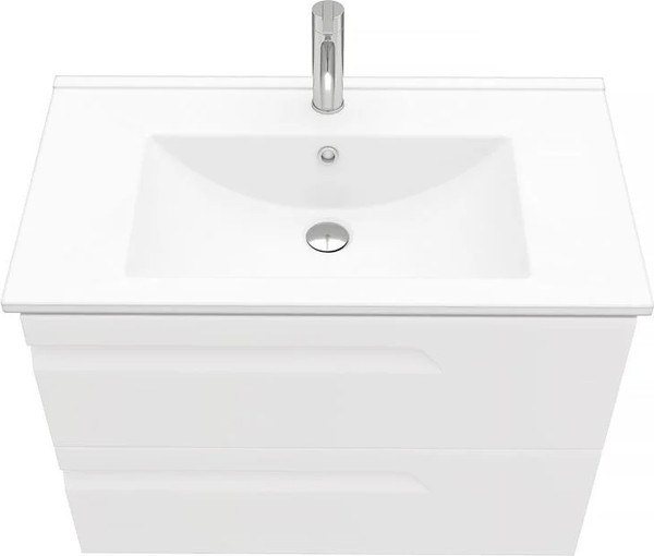 Изображение товара Тумба под умывальник Laparet Atlas 80 / LA-WCAB-80-122 (белый матовый)