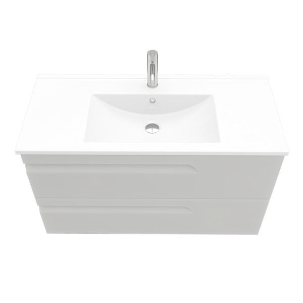 Изображение товара Тумба под умывальник Laparet Atlas 100 / LA-WCAB-100-125 (кашемир матовый)