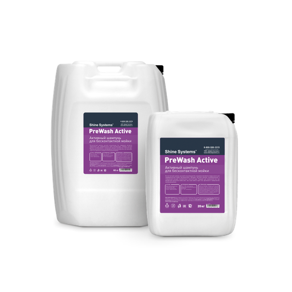 Изображение товара Автошампунь Shine Systems PreWash Active / SS759 (20кг)