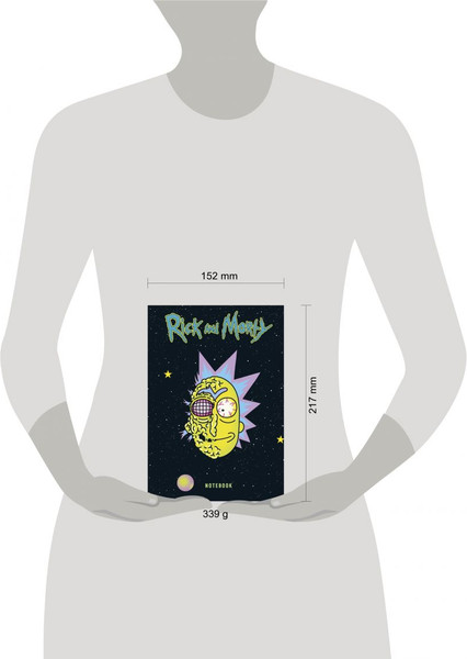 Изображение товара Блокнот Бомбора Рик и Морти. Рик в космосе (9785041169664)