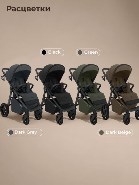 Изображение товара Детская прогулочная коляска Sweet Baby SBL Unica (темно-бежевый)
