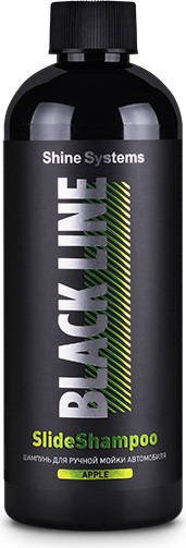Изображение товара Автошампунь Shine Systems Black Line SlideShampoo Apple / SSBL988 (400мл)