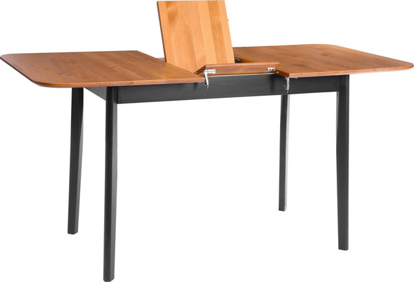 Изображение товара Обеденный стол Tetchair Соната Люкс раздвижной (антик/черный)