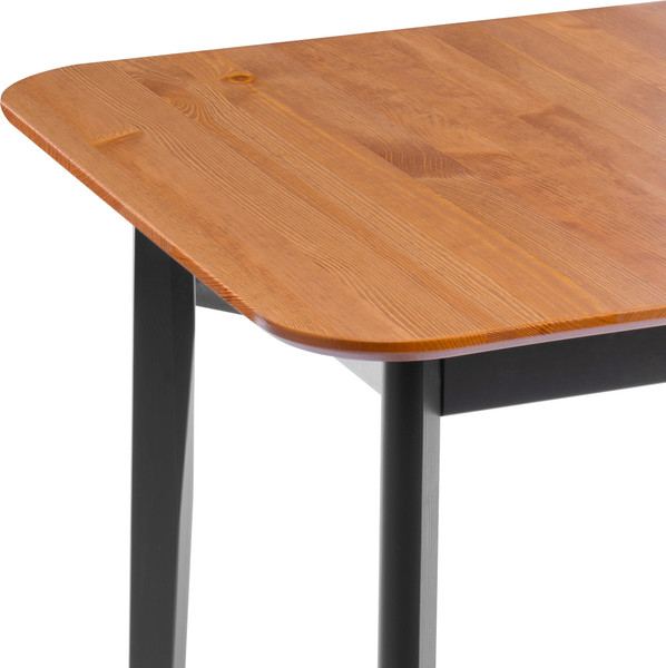 Изображение товара Обеденный стол Tetchair Соната Люкс раздвижной (антик/черный)