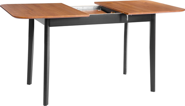 Изображение товара Обеденный стол Tetchair Соната Люкс раздвижной (антик/черный)