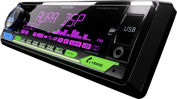 Изображение товара Бездисковая автомагнитола AURA Venom D862DSP