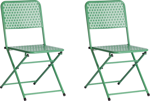 Изображение товара Комплект стульев складных Tetchair Secret De Maison Villa (2шт, зеленый)