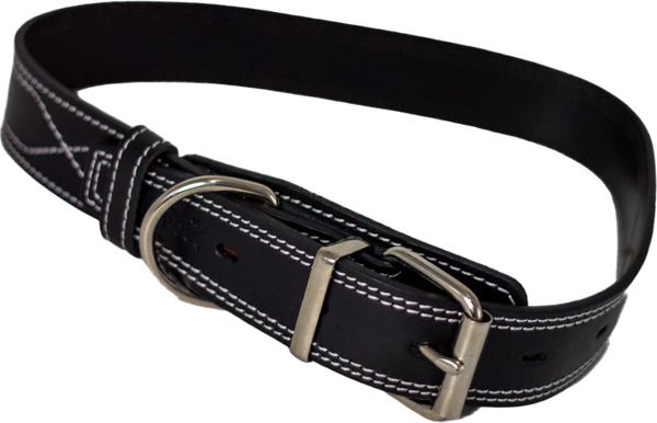 Изображение товара Ошейник ZOONIK Премиум классик / 10132-1 (черный)