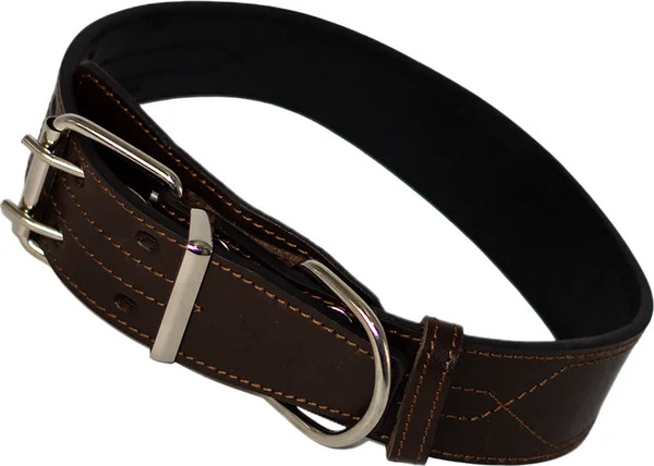 Изображение товара Ошейник ZOONIK Премиум классик / 10134-2 (коричневый)