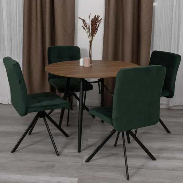 Изображение товара Стул Tetchair Medeo поворотный механизм (изумрудный)