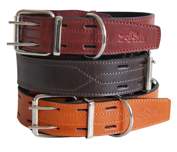 Изображение товара Ошейник ZOONIK Премиум классик / 10134-4 (апельсин)