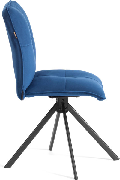 Изображение товара Стул Tetchair Sweet поворотный механизм велюр (синий)