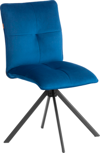 Изображение товара Стул Tetchair Sweet поворотный механизм велюр (синий)