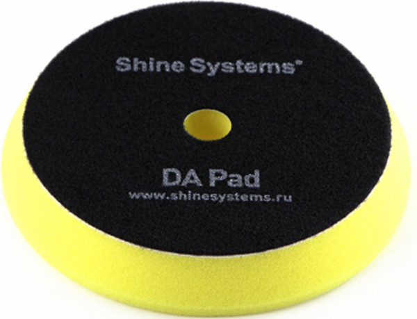 Изображение товара Полировальный круг Shine Systems DA Foam Pad Yellow / SS554 (155мм)