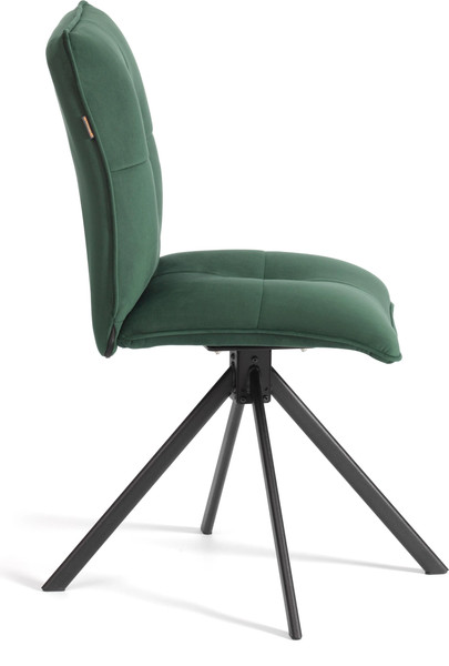 Изображение товара Стул Tetchair Sweet поворотный механизм велюр (изумрудный)