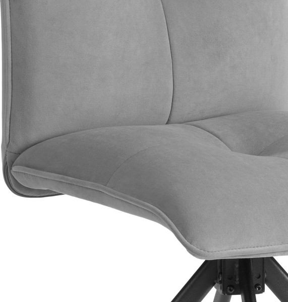 Изображение товара Стул Tetchair Sweet поворотный механизм велюр (серый)