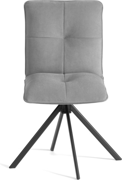 Изображение товара Стул Tetchair Sweet поворотный механизм велюр (серый)