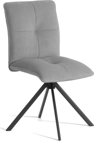 Изображение товара Стул Tetchair Sweet поворотный механизм велюр (серый)