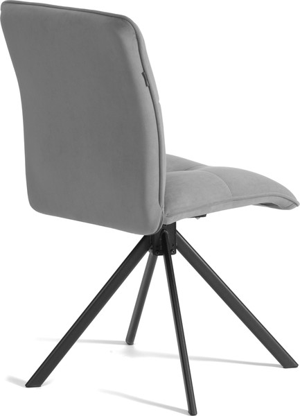 Изображение товара Стул Tetchair Sweet поворотный механизм велюр (серый)