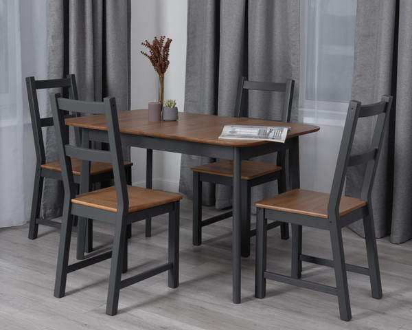 Изображение товара Набор стульев Tetchair Соната (2шт, антик/графит)