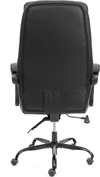 Изображение товара Кресло офисное Tetchair Cambridge metalBL кожзам/ткань (черный)