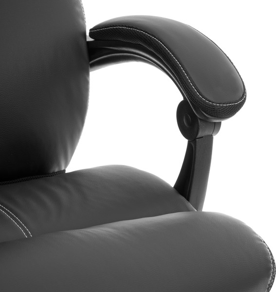 Изображение товара Кресло офисное Tetchair Cambridge metalBL кожзам/ткань (черный)