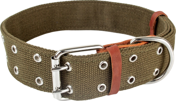 Изображение товара Ошейник ZOONIK 10177-6 (темно-зеленый)