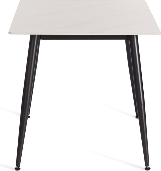 Изображение товара Обеденный стол Tetchair Остин 120x80x75 (белый/черный)