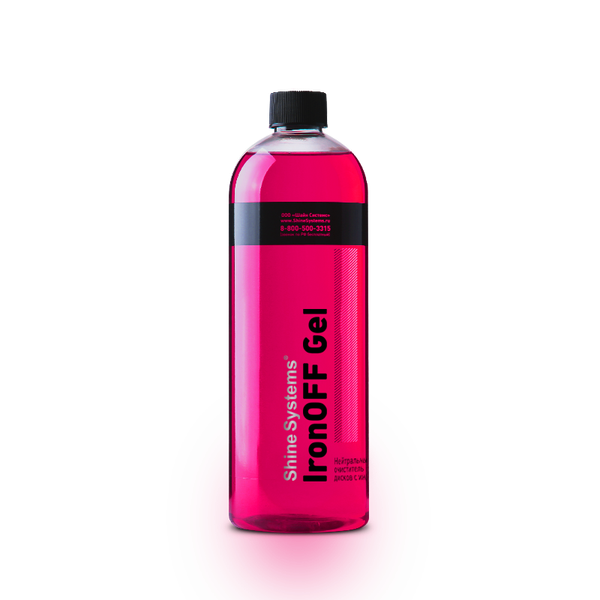 Изображение товара Очиститель дисков Shine Systems IronOFF Gel / SS753 (750мл)