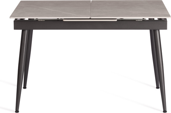Изображение товара Обеденный стол Tetchair Балморал 120+40x80x75 (серый/черный)