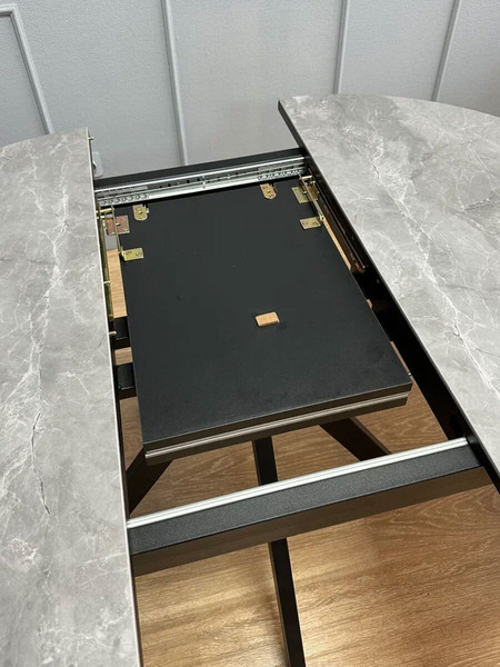 Изображение товара Обеденный стол Kenner AR1000 (черный/керамика серый)