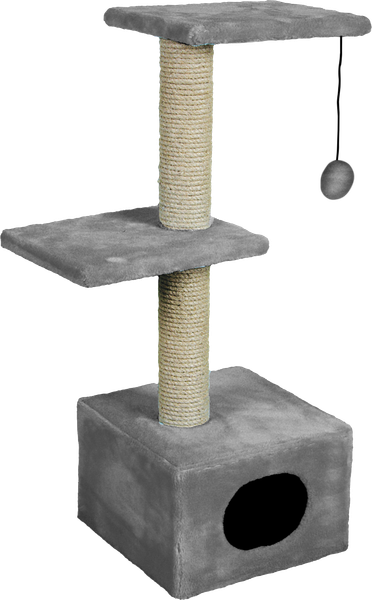 Изображение товара Комплекс для кошек ZOONIK 2203-3 (серый)