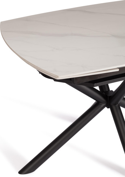 Изображение товара Обеденный стол Tetchair Винстон (белый/черный)