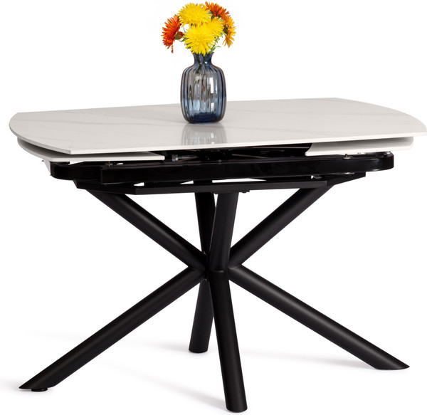 Изображение товара Обеденный стол Tetchair Винстон (белый/черный)