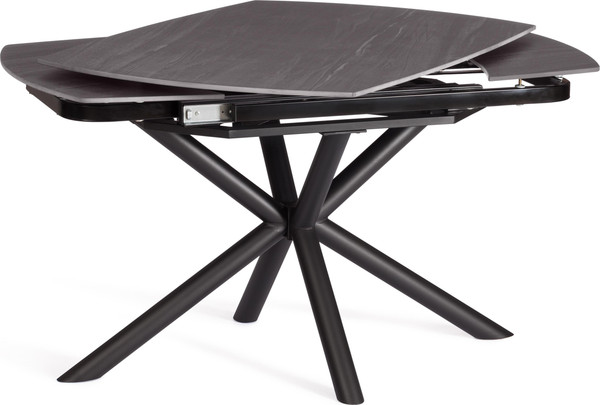 Изображение товара Обеденный стол Tetchair Винстон (темно-серый/черный)