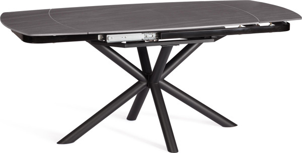 Изображение товара Обеденный стол Tetchair Винстон (темно-серый/черный)