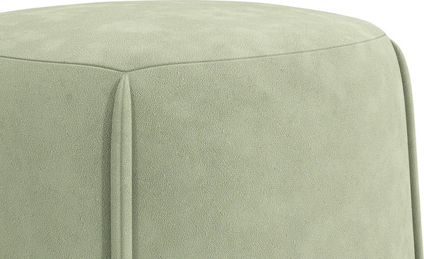 Изображение товара Пуф Олмеко Шелдон (букле Лайк светло-оливковый 690)