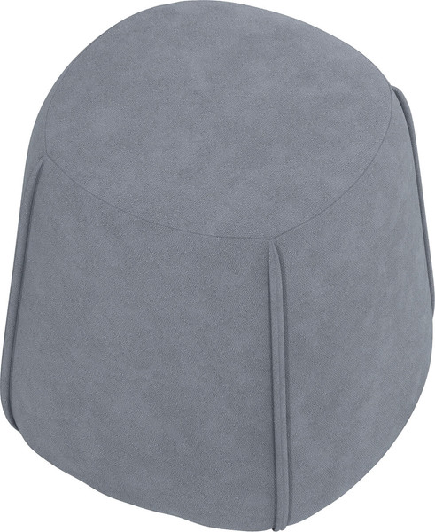 Изображение товара Пуф Олмеко Шелдон (букле Лайк серый 995)