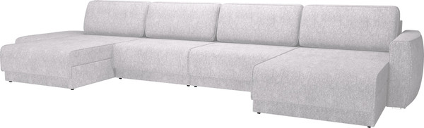 Изображение товара Диван П-образный Олмеко Женева 2S2OPF левый (шейп бриллиант)