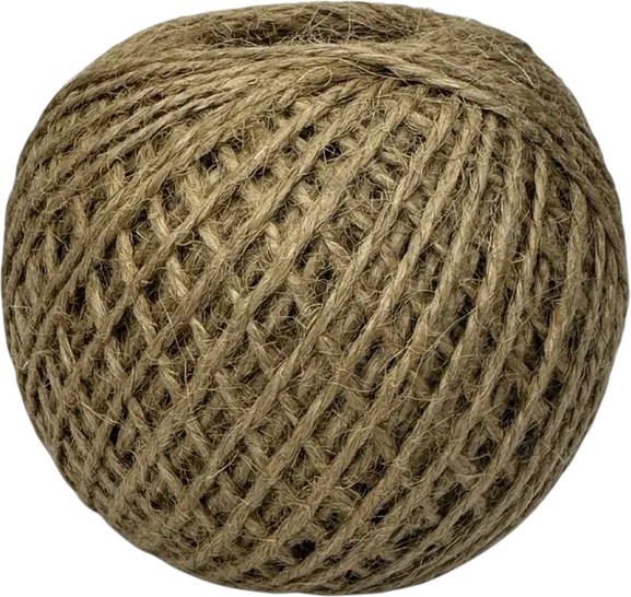 Изображение товара Шпагат хозяйственный Мегакорд Джутовый 2-х ниточный Супер 1120 100м / 010689