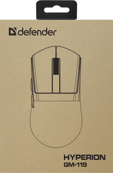 Изображение товара Мышь Defender Hyperion GM-119 / 52119 (черный)