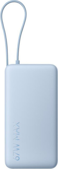 Изображение товара Портативное зарядное устройство Xiaomi 67W Power Bank 20000mAh / BHR08O8GL (ледяной голубой)